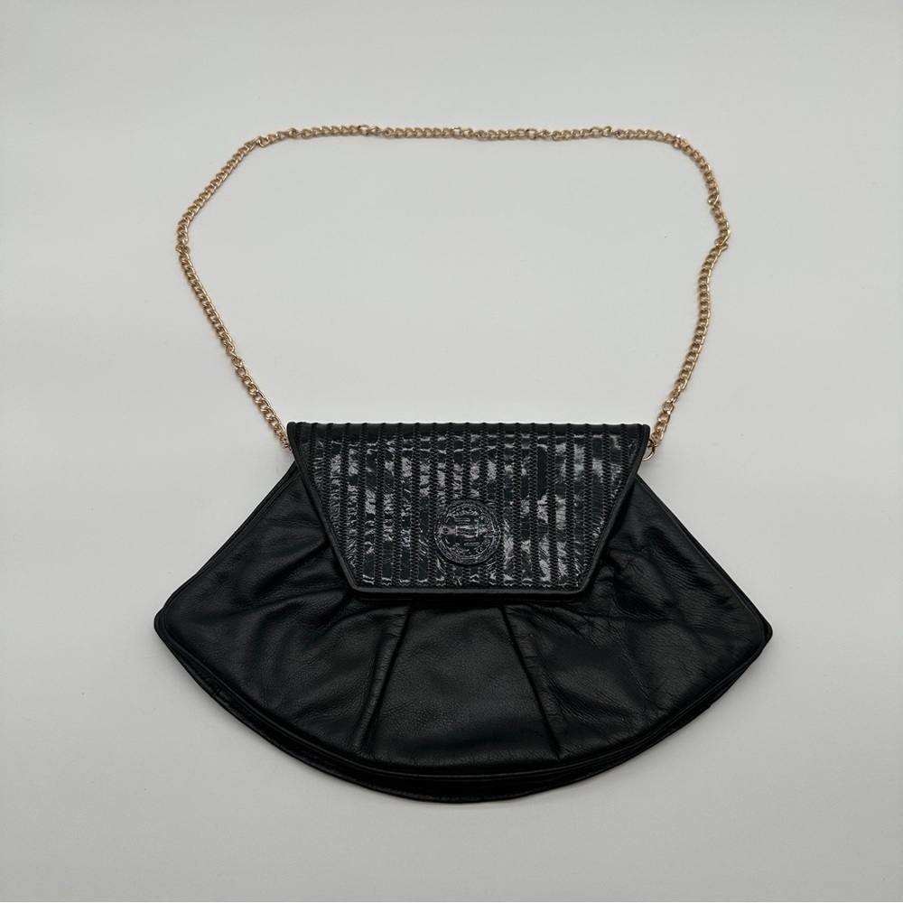 Vintage Black Fendi Shoulder Bag